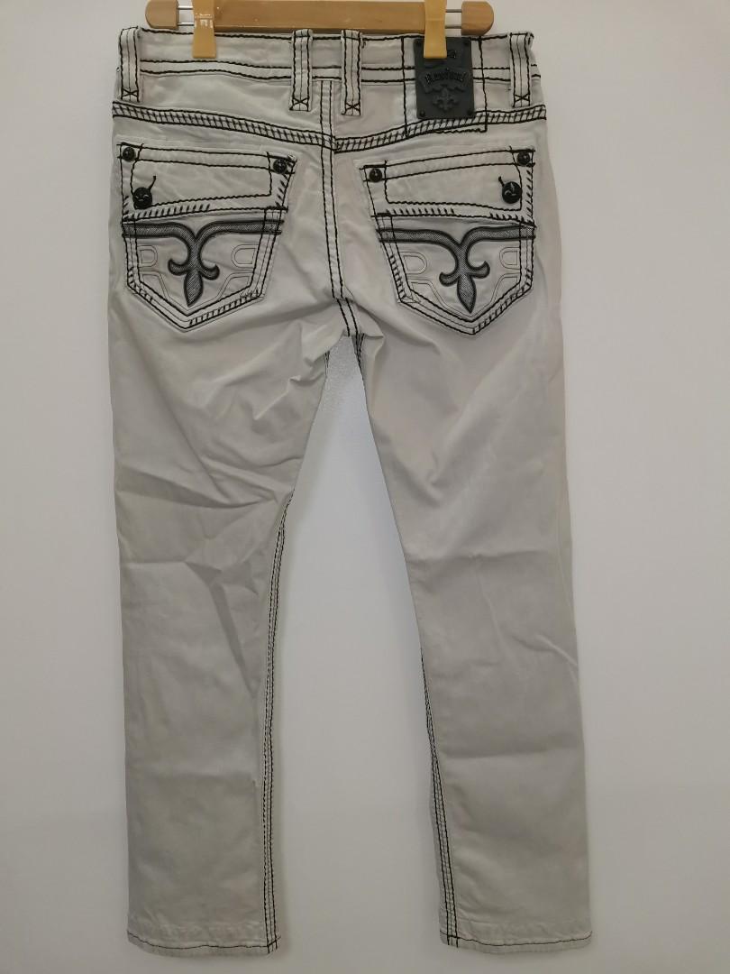 ROCK REVIVAL Lyle Slim Straight Jeans 