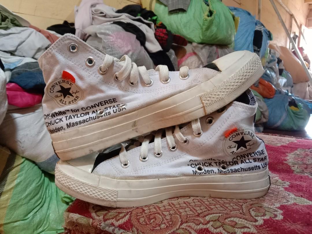 Sepatu Converse x Off White size 39