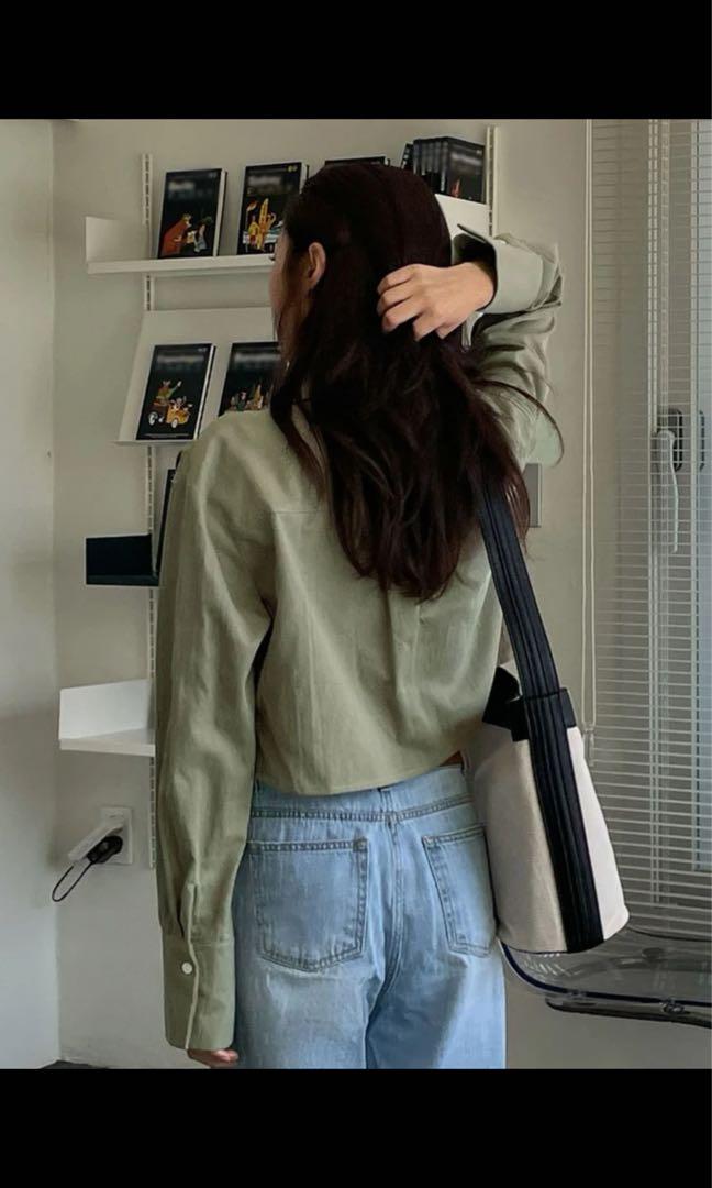 SHEIN Korean Style Top Women s Fashion Tops Longsleeves on