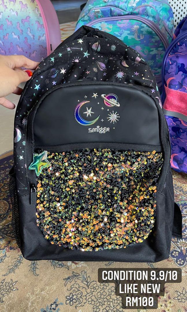 Black smiggle new arrivals backpack