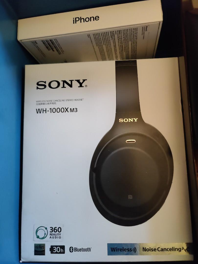 Sony xm3 complete with box