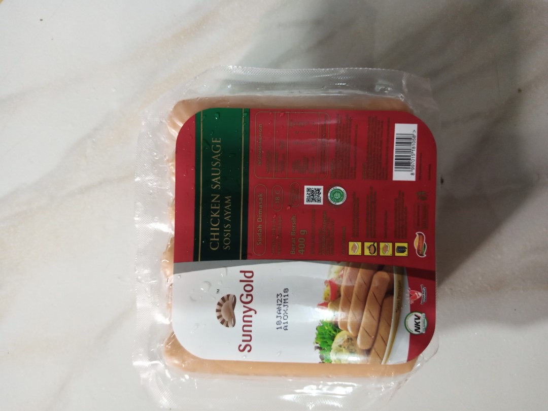 Sunny Gold Sosis Ayam 400g Makanan Minuman Makanan Instan Di Carousell
