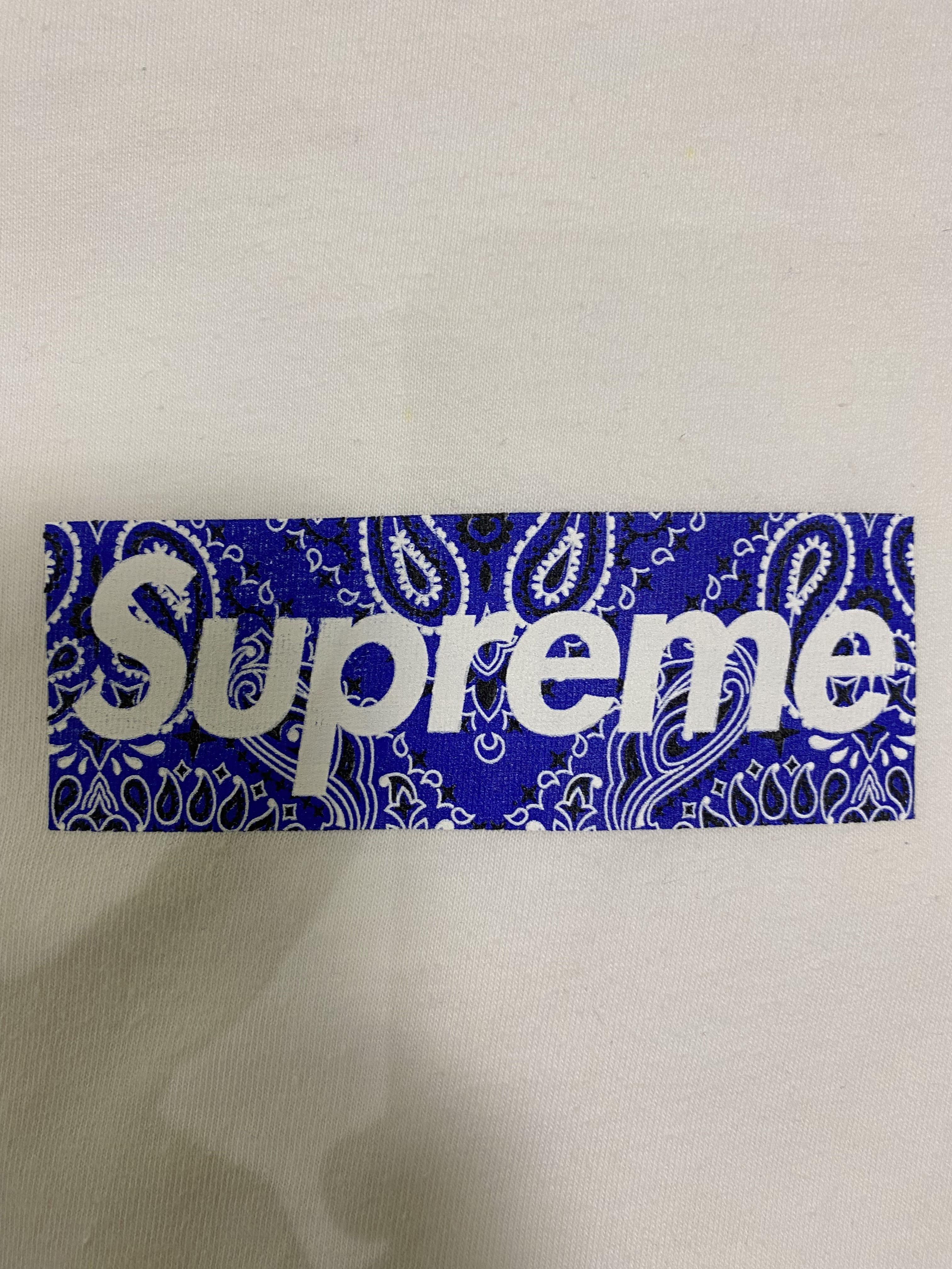 Supreme Bandana Men s Fashion Tops Sets Tshirts Polo Shirts