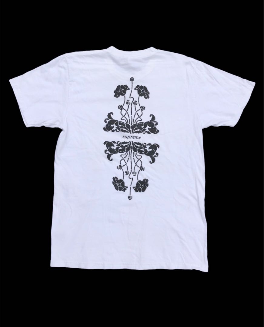 supreme flower tee
