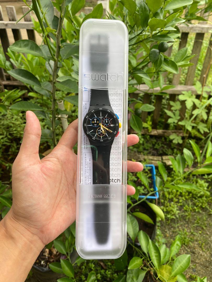 Swatch discount black one