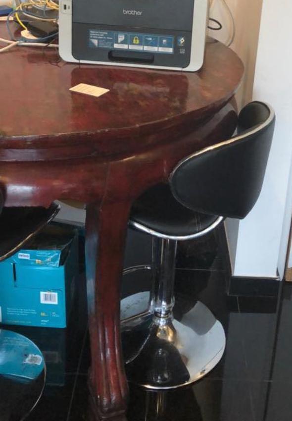 Table (Category: Other Home Furniture) located in Singapore. Submitted by townhouse (Listing ID 1152984767, Image 2). Description: Beautiful ornate Antique, lacquered Chinese red table with amazing carvings. Bought for . $3,000 Remnants of our corporate office. .