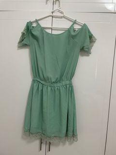 Teal dress