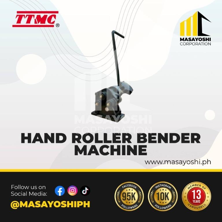 TTMC Hand Roll Bender Machine Roller Machine Bender Machine