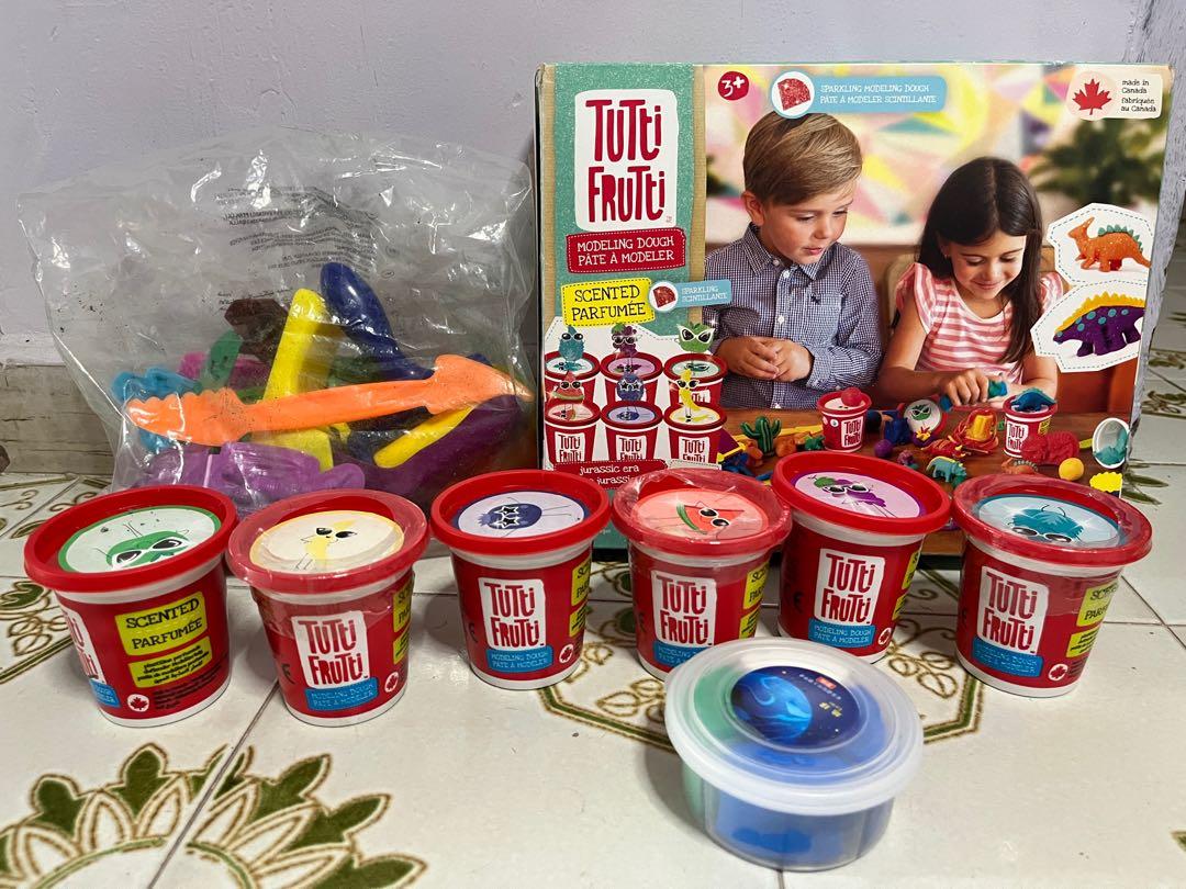 Tutti top frutti playdough