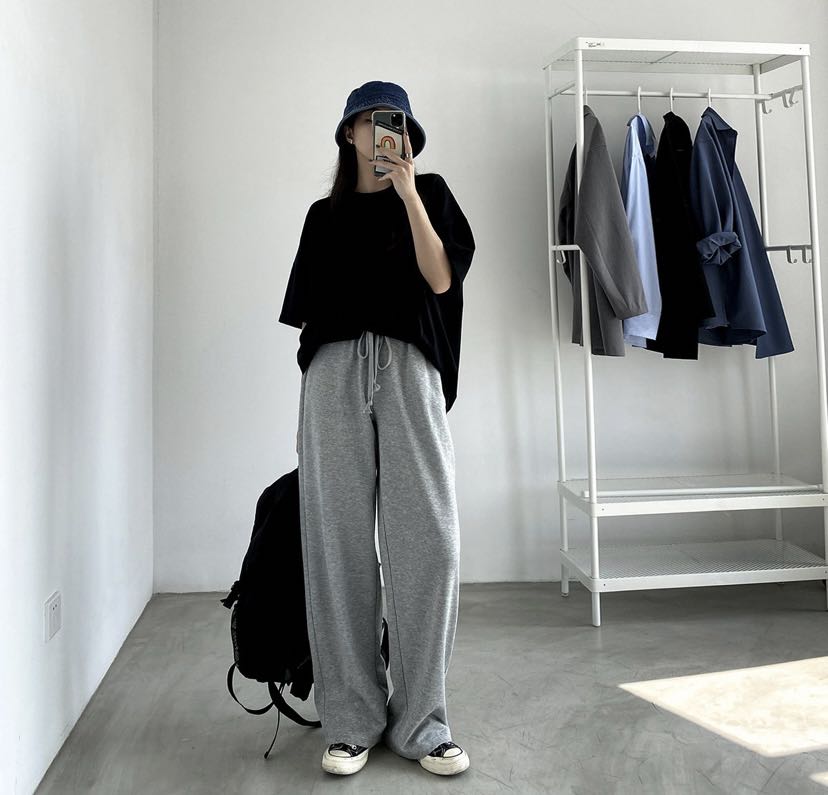 Sweatpants korean deals