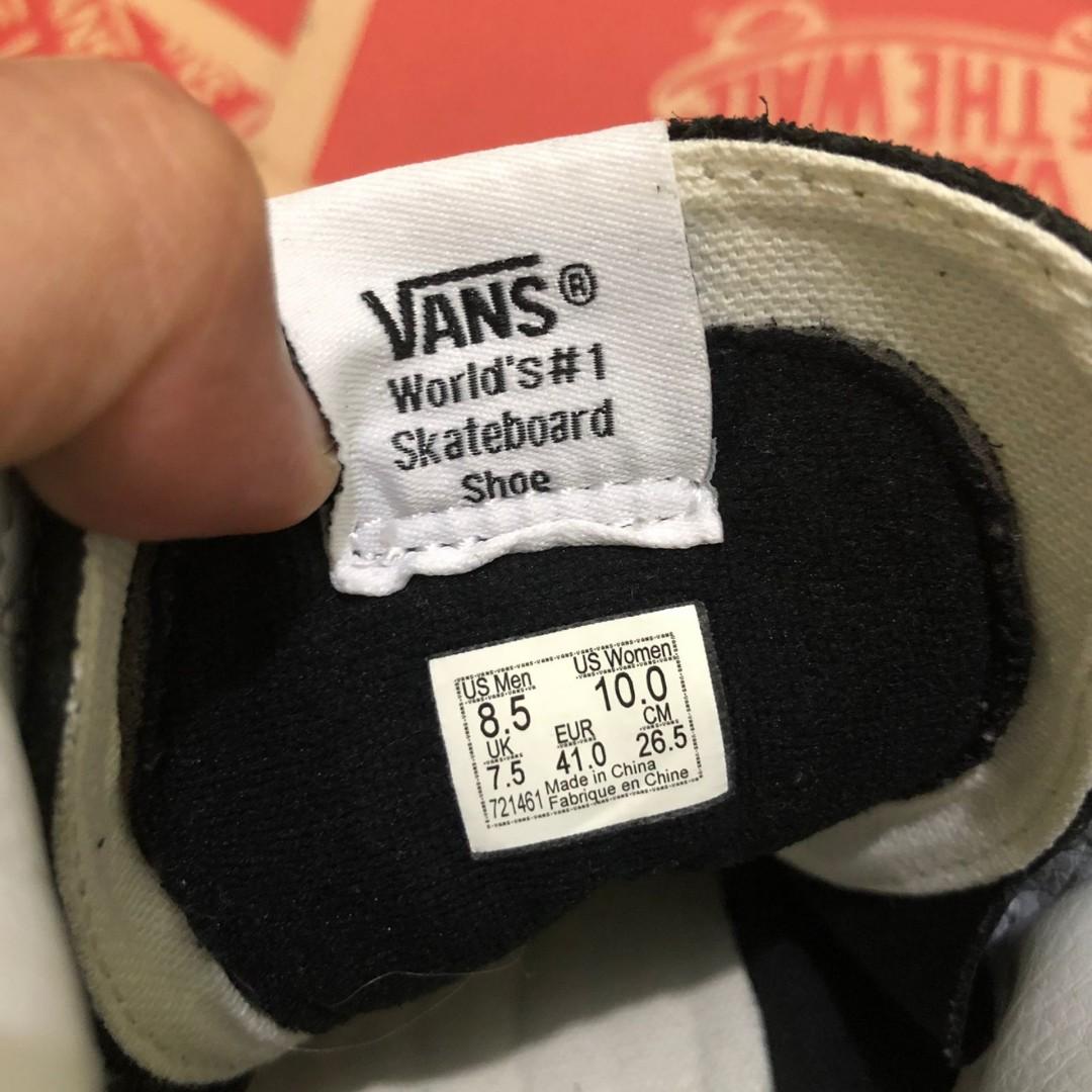 Vans deals original tag