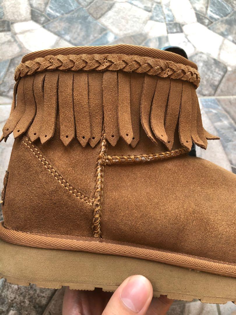 Ugg discount fringe boots