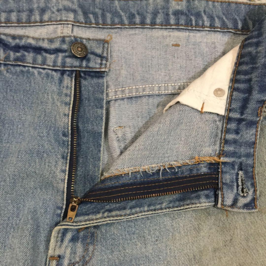 VINTAGE 80 s LEVIS 509 ORANGE TAB RELAXED DENIM JEANS Men s