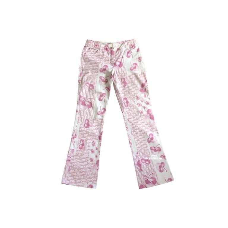 Vintage 90’s Dior Pants (Rare) (Category: Luxury Apparel) located in Manila. Submitted by designerarchives.ph (Listing ID 1153026838, Image 1). Description: Sizes: Small, Large (Medium is sold) Dimensions: Small - 97/78/60 Large - 101/88/68 Vintage Pink Dior Pants — Photos are actual! No photo grabbing please • 50% dp or full payment required • 2-3 weeks ETA • Color may vary due to lighting • Buyer will shoulder the shipping Shipping: NCR - Lalam