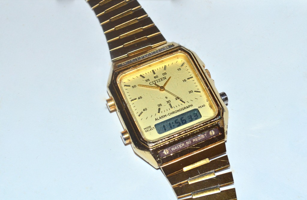 Citizen digital watch 1980 best sale