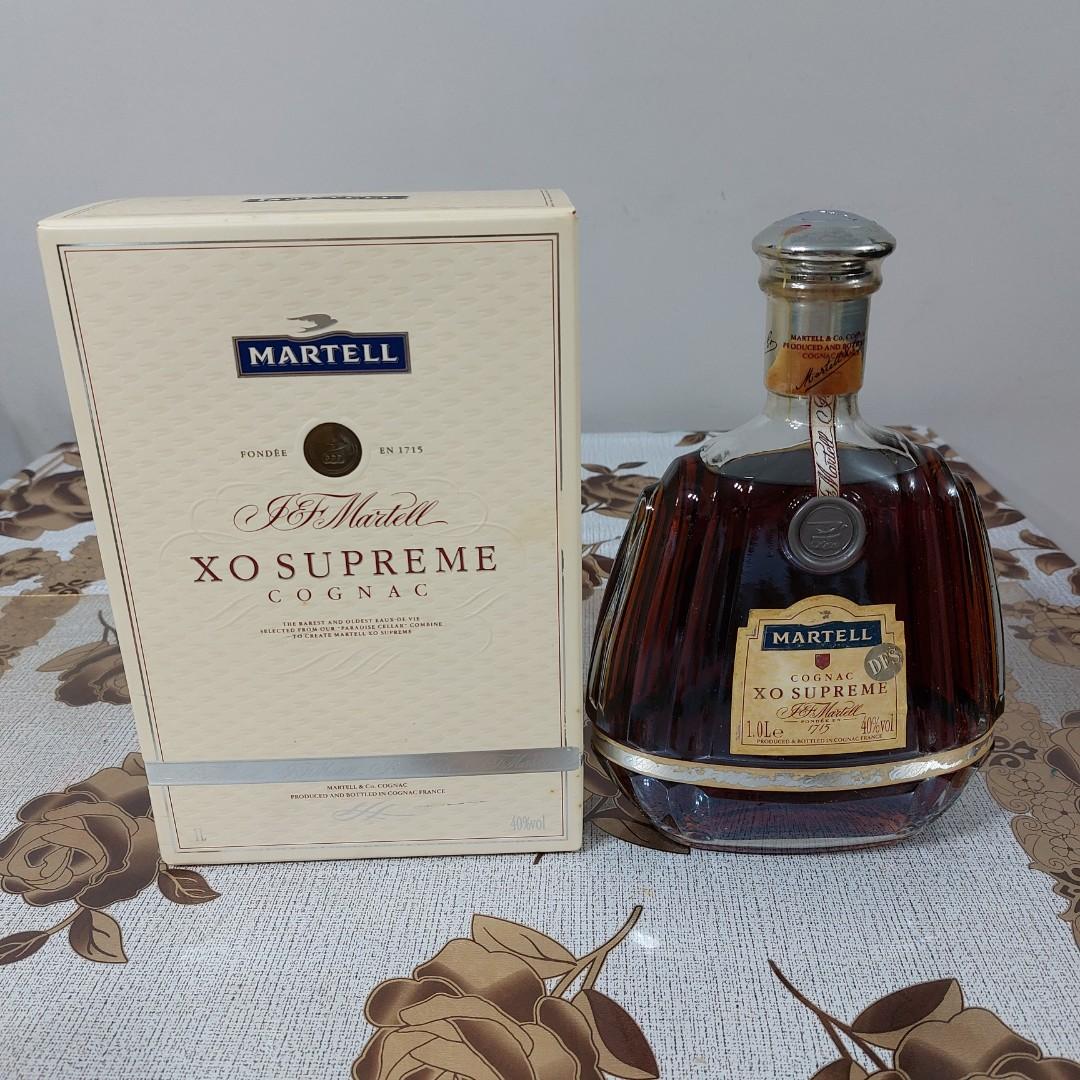 Vintage Martell XO Supreme Cognac, Food & Drinks, Alcoholic ...