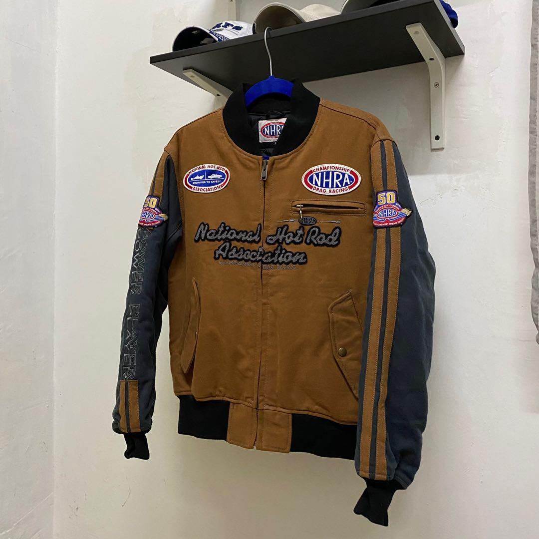 Vintage NHRA Drag Racing Varsity Jacket, Men's Fashion, Coats, Jackets ...