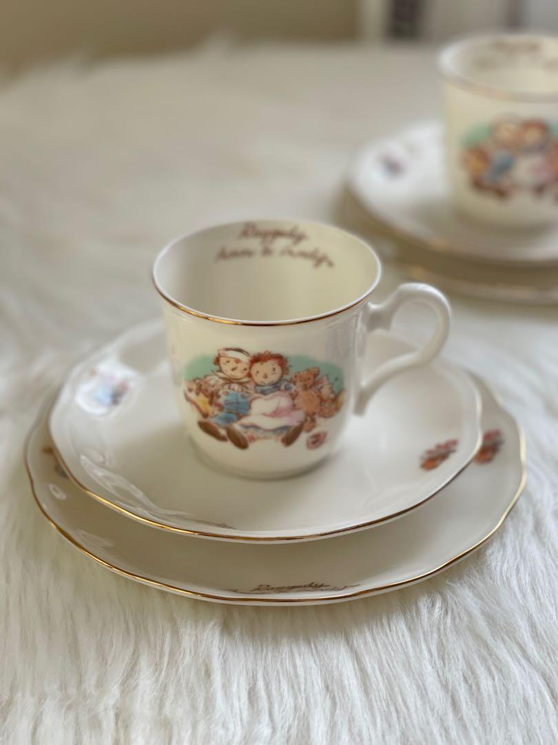 Raggedy ann tea sales set
