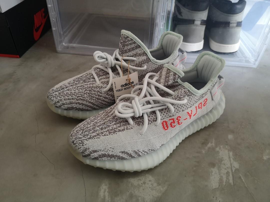 Adidas yeezy boost 350 v2 top blue tint eu42 / us8 5