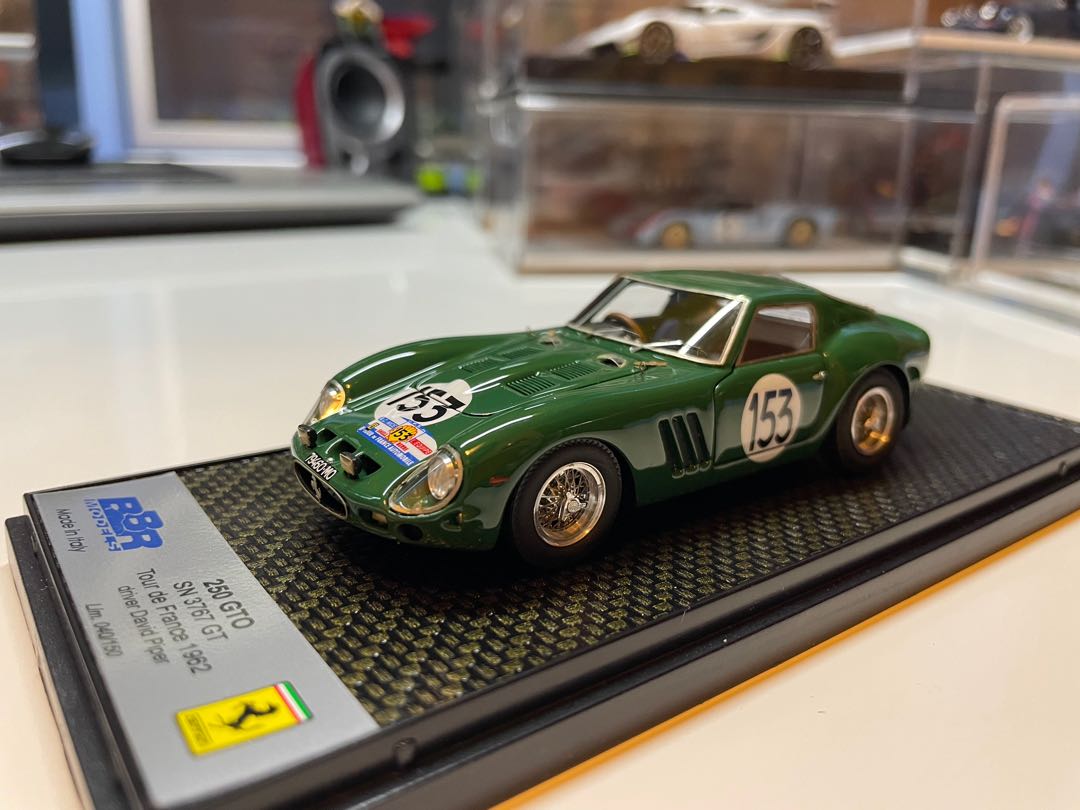 1/43 BBR Ferrari 250 GTO Tour de France 1962 #153, 興趣及遊戲