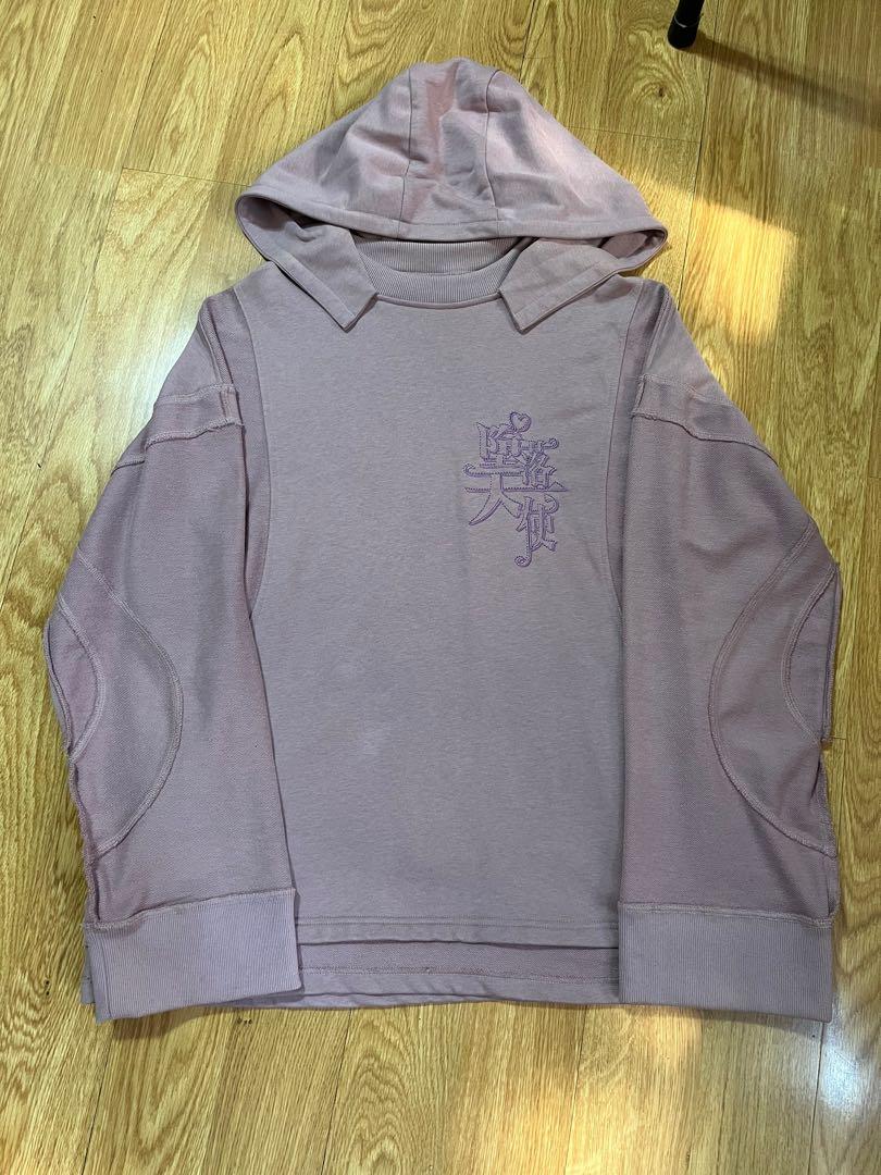 1997s墮落天使hoodie, 男裝, 上身及套裝, 衛衣- Carousell