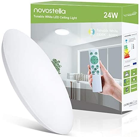 2650LM LED Ceiling Light Dimmable Novostella 24W LED Lights with