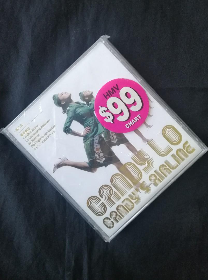 全新.盧巧音~糖果航空Airline CD+VCD (Candy's Airline)是盧巧音的第十張個人專輯.於2003年推出.由梁翹柏及雷頌德監製。專輯收錄了11首新歌.並隨碟附送3首MV.最終銷量達雙白金佳績