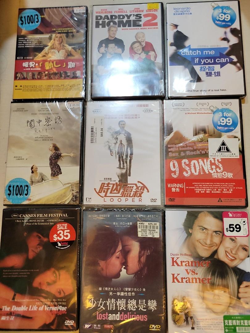全新未拆 DVD 港版 西片 DVDS 共10圖, 興趣及遊戲, 音樂、樂器 & 配件, 音樂與媒體 - CD 及 DVD - Carousell