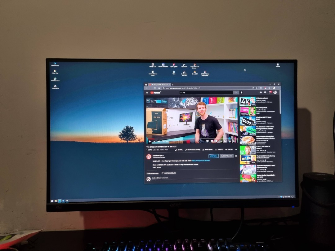 Acer XV270u IPS LED gaming monitor 27inc 144Hz, Computers  Tech, Parts   Accessories, Monitor Screens on Carousell