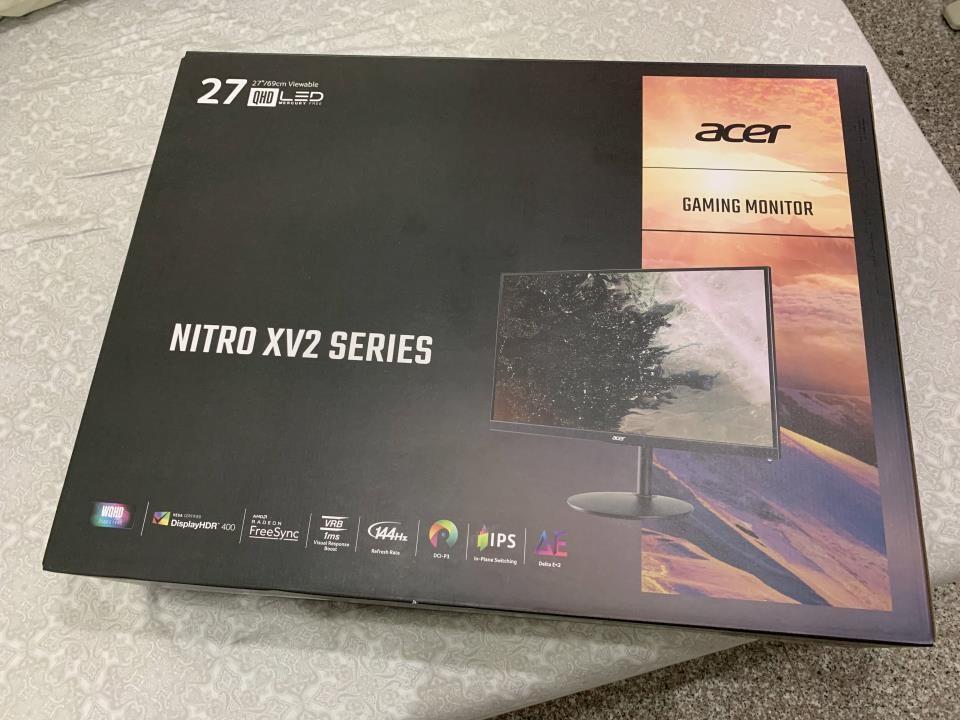Acer XV270u IPS LED gaming monitor 27inc 144Hz, Computers  Tech, Parts   Accessories, Monitor Screens on Carousell