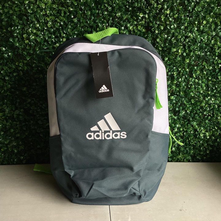 Adidas Green Backpack, Men's Fashion, Bags, Backpacks on Carousell