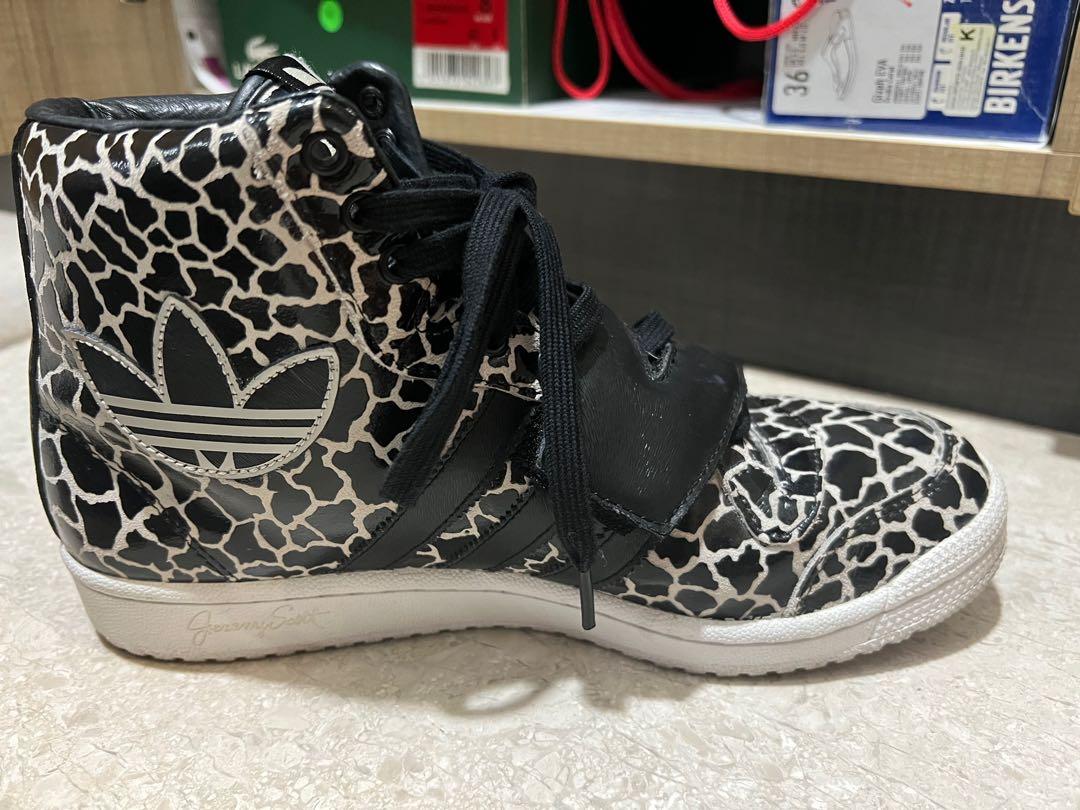 Adidas jeremy scott js clearance leopard