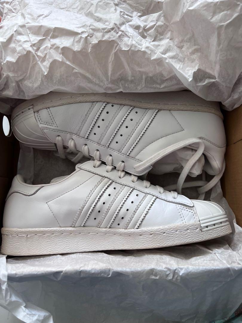 Superstar 80s metal toe adidas marron on sale