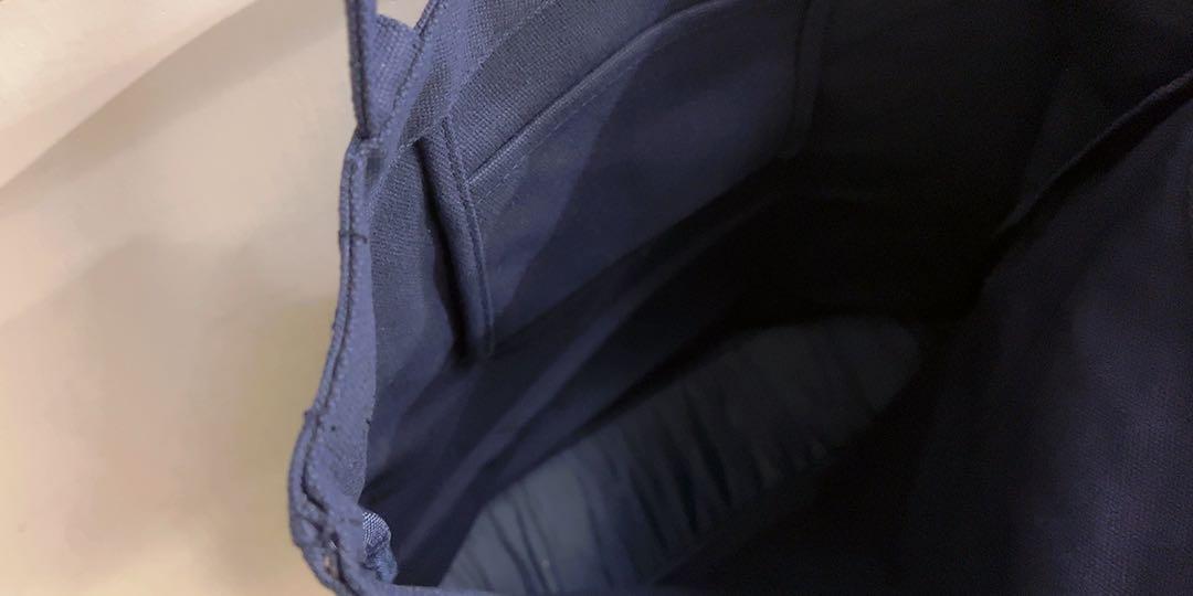 CHANEL DEAUVILLE PM Chain Shoulder Tote Bag Denim Beige W/ Box Used  $1,358.64 - PicClick