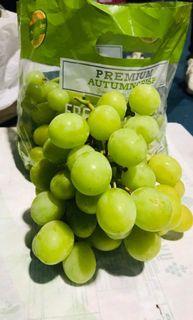 Australia Premium Autumn Crisp Green Grapes 10pks 10kls