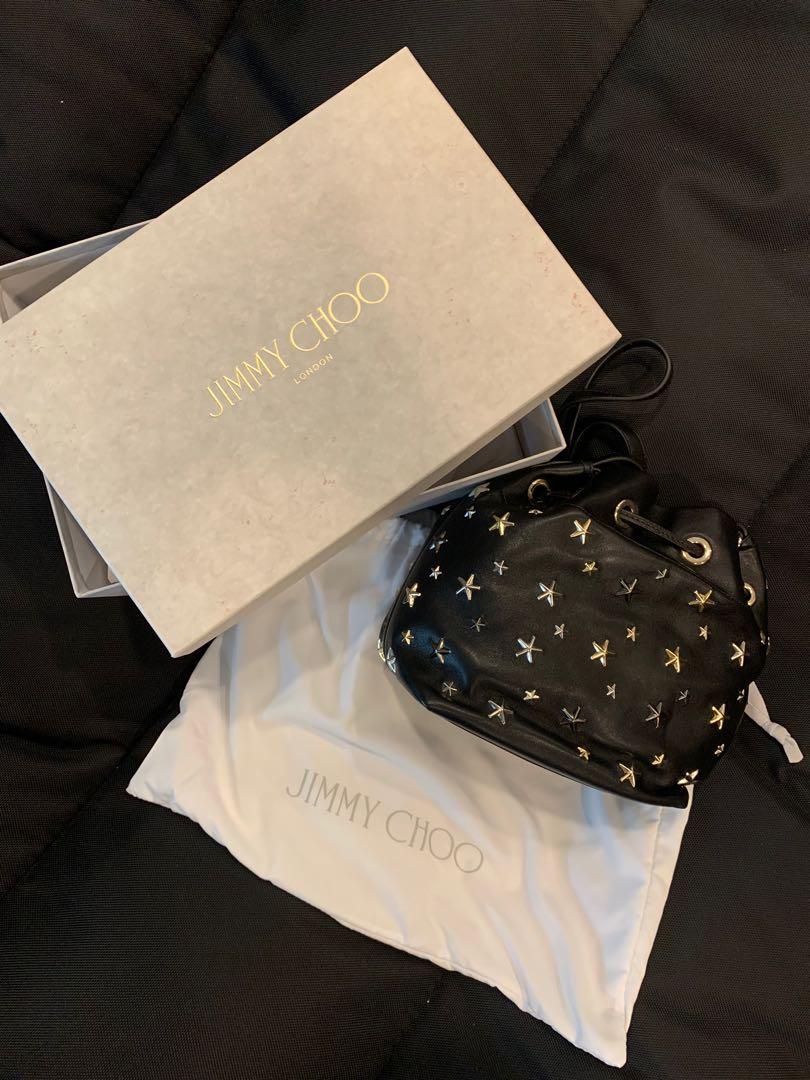 Authentic Jimmy Choo Juno S Bucket Bag Luxury Bags Wallets on Carousell