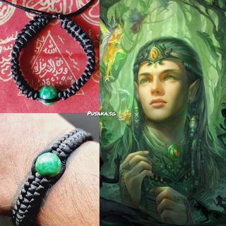 ❤🌹Beautiful Khodam Emira Akdhari Jinni Stone Bracelet, believed for Success, Fortune, Guidance, Spiritual Growth and Charm, pengasih, pelaris, pendinding, amulet, takrut, attraction stone, khodam ring