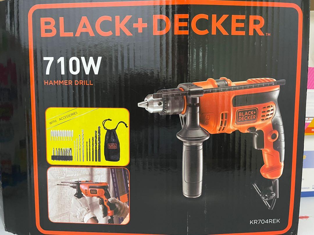 Black and decker drill store kit box