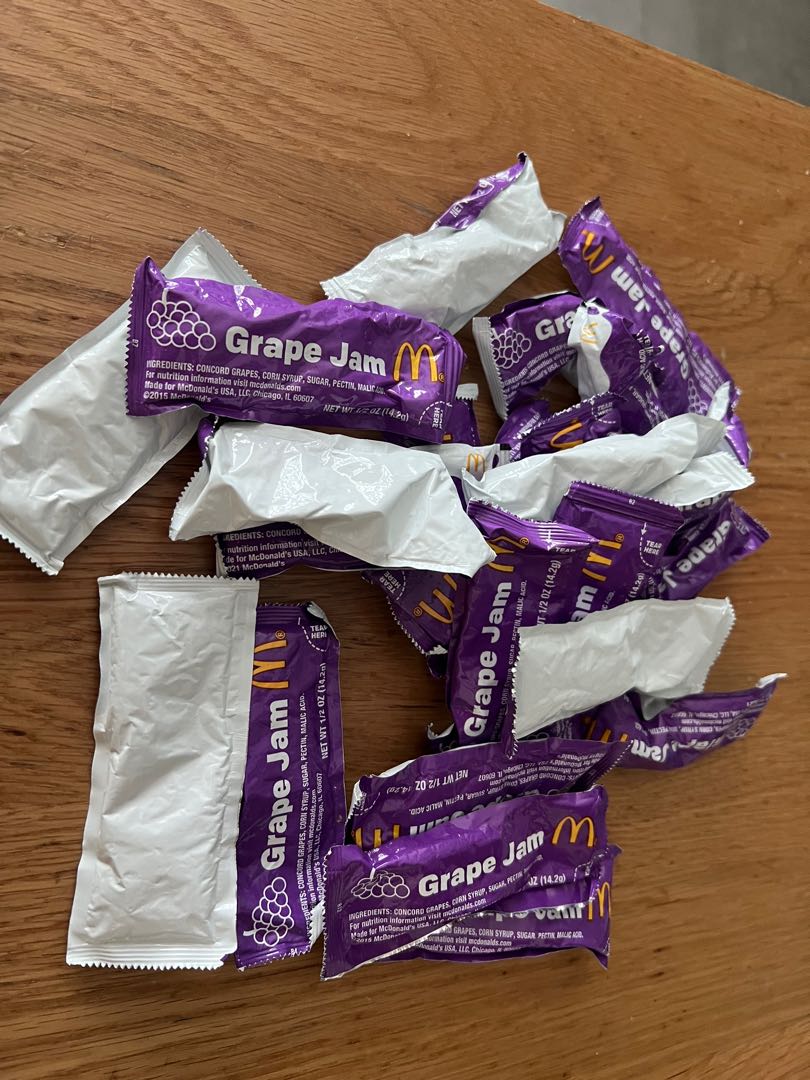 Blessing mcd grape jam, Food & Drinks, Spice & Seasoning on Carousell