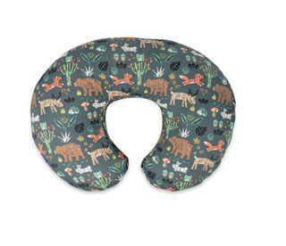 Boppy Nursing Pillow and Positioner Green Forest Animals