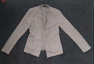 Brown coat branded