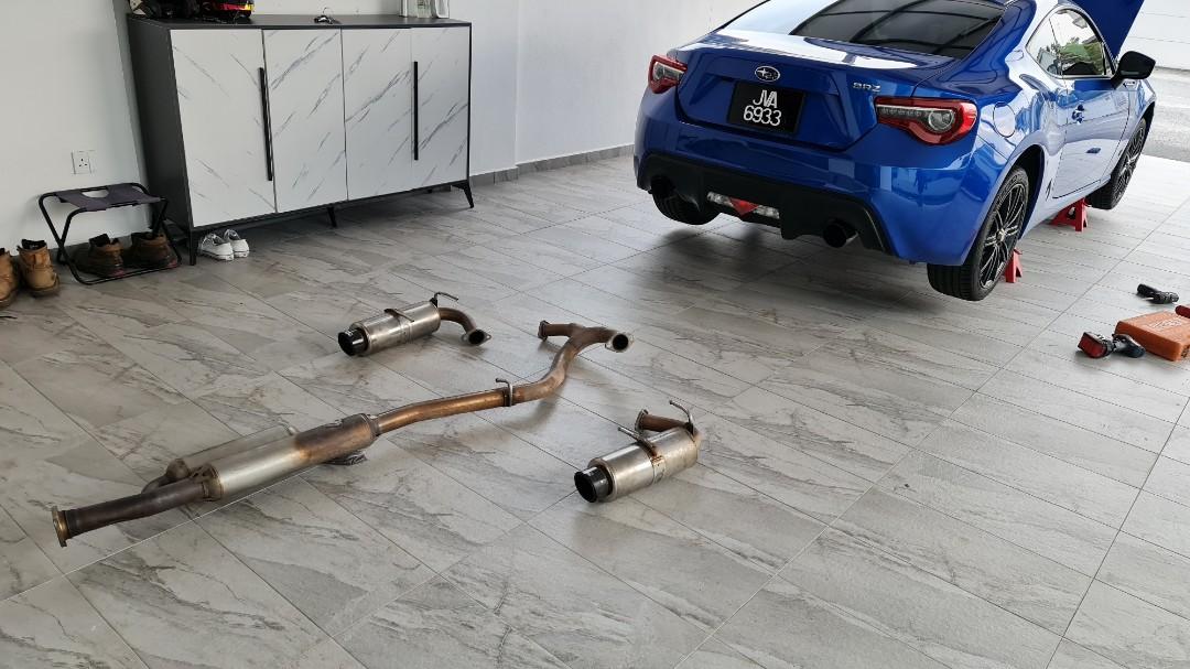 Brz hks shop exhaust