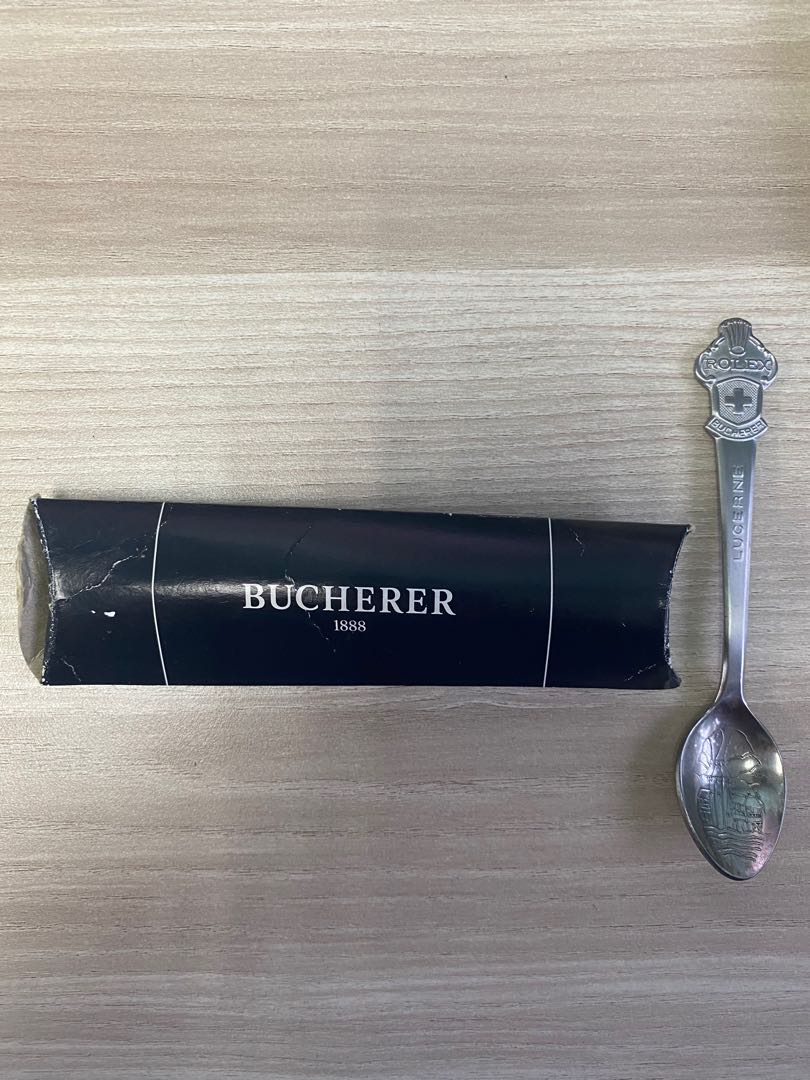 Bucherer spoon Lucerne Luxury Accessories on Carousell