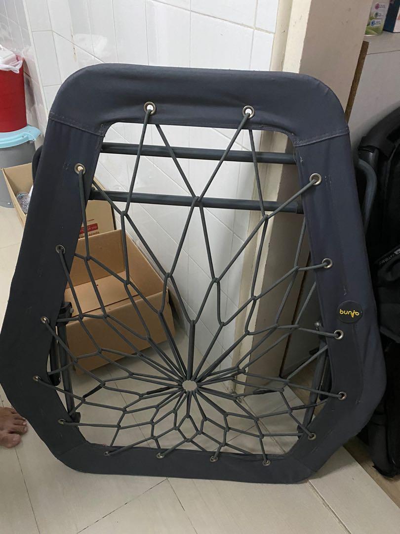 Bunjo Chair Bungee Hexagon Chair Black Furniture Home Living