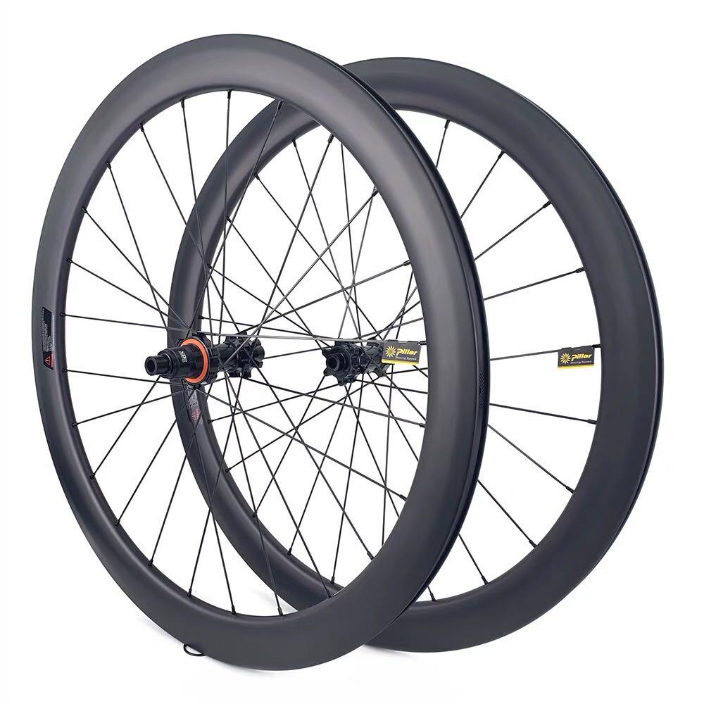 Carbon Fibre Disc Brake Clincher Wheels Lightweight and Durable