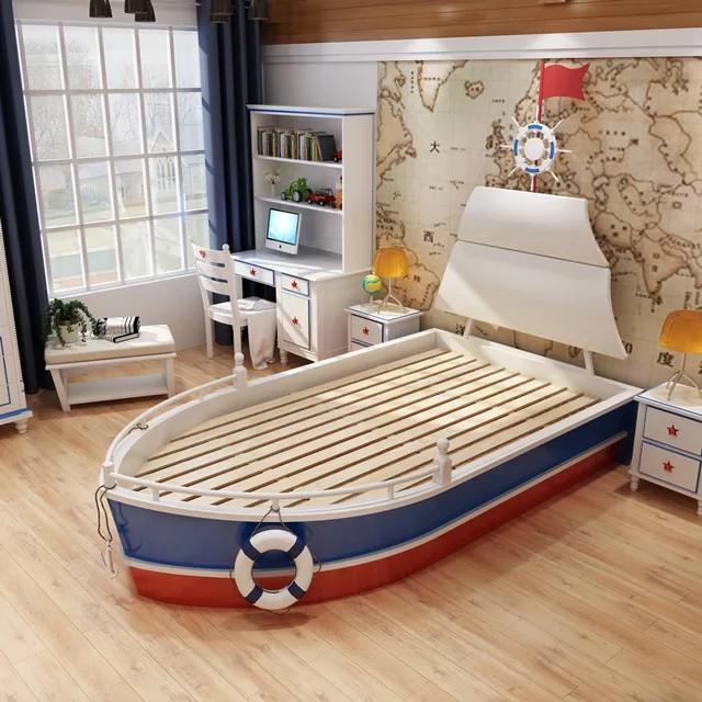 Children Nautical Ship bed frame, Furniture & Home Living, Furniture