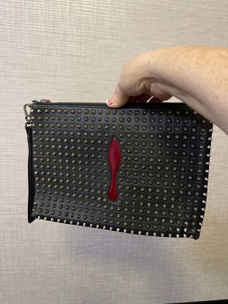Christian louboutin clutch outlet