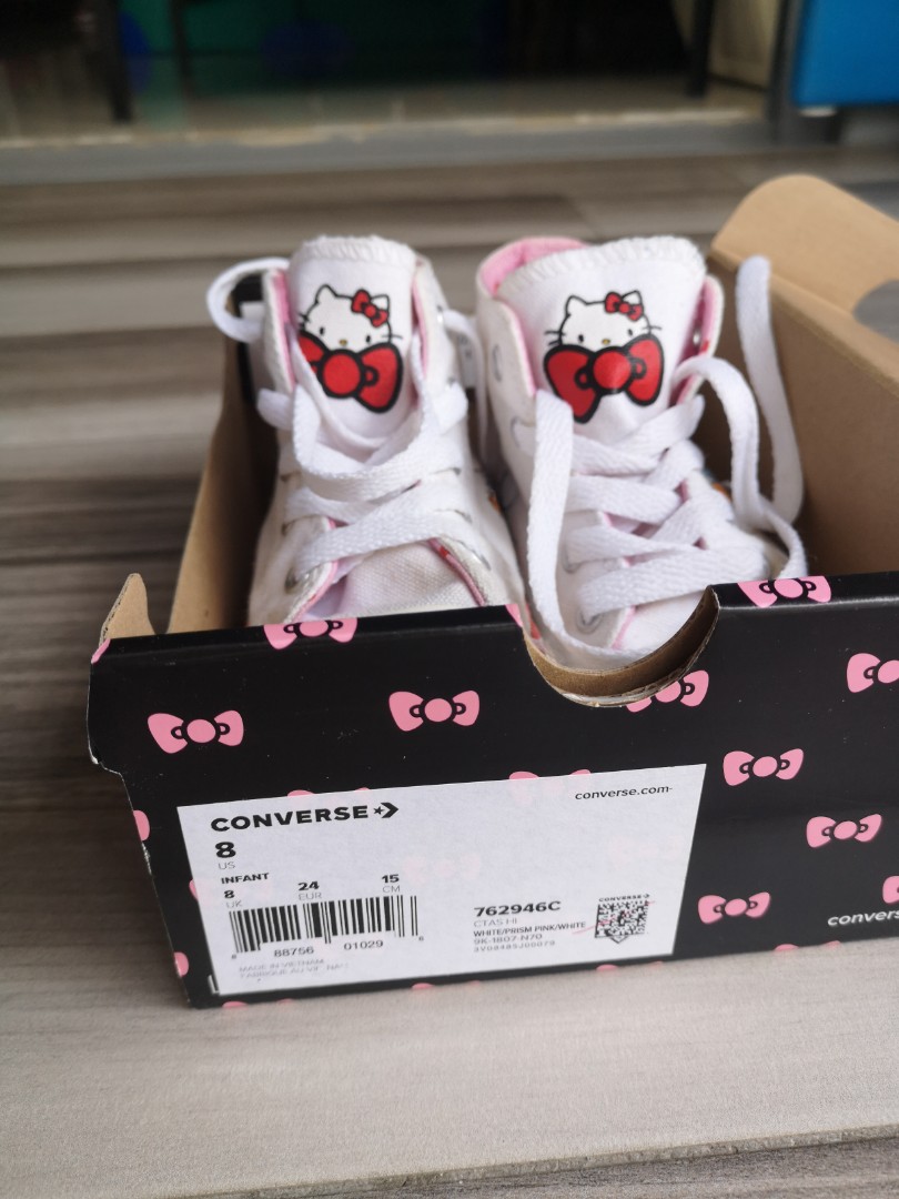 Converse hello sale kitty infant