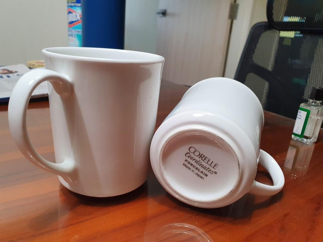 Corelle Coordinates Porcelain cups, Furniture & Home Living