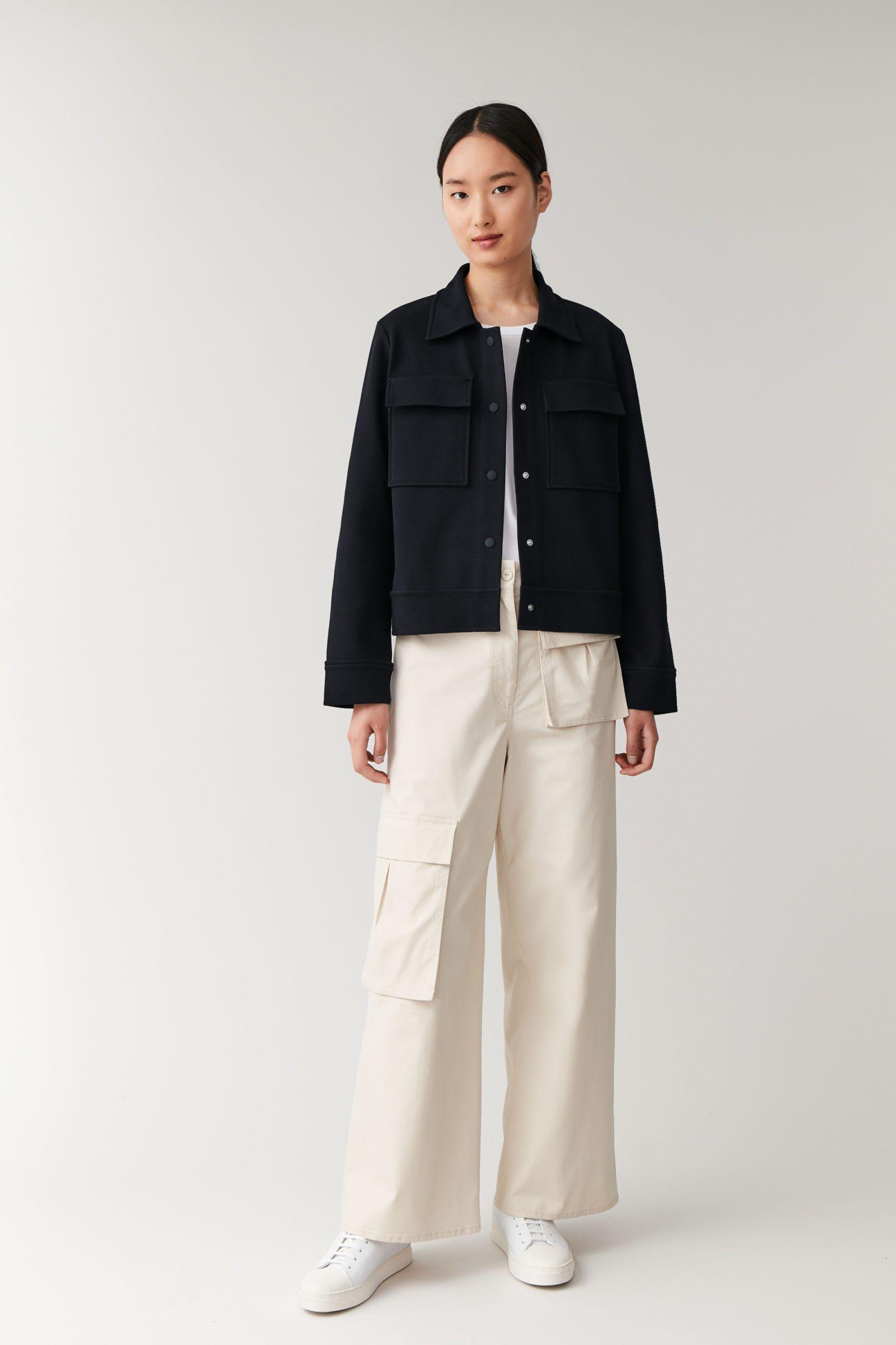 COS shirt jacket Women s Fashion Coats Jackets and Outerwear on Carousell